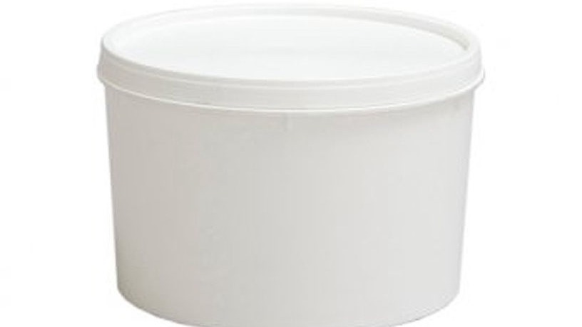 Baldes Plásticos Con tapa, de 5 litros